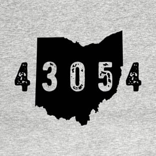 43054 Zip Code New Albany Ohio Columbus T-Shirt